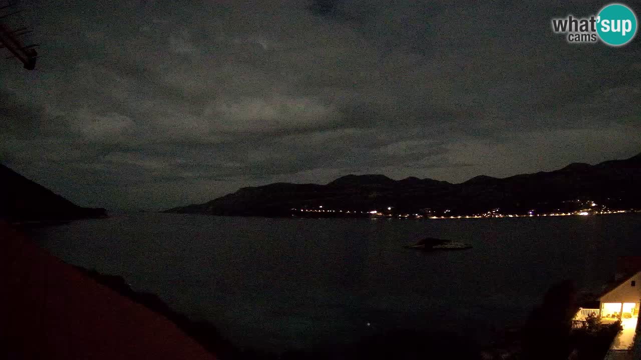 Live-Webcam Korčula Tri Žala – Pelješac