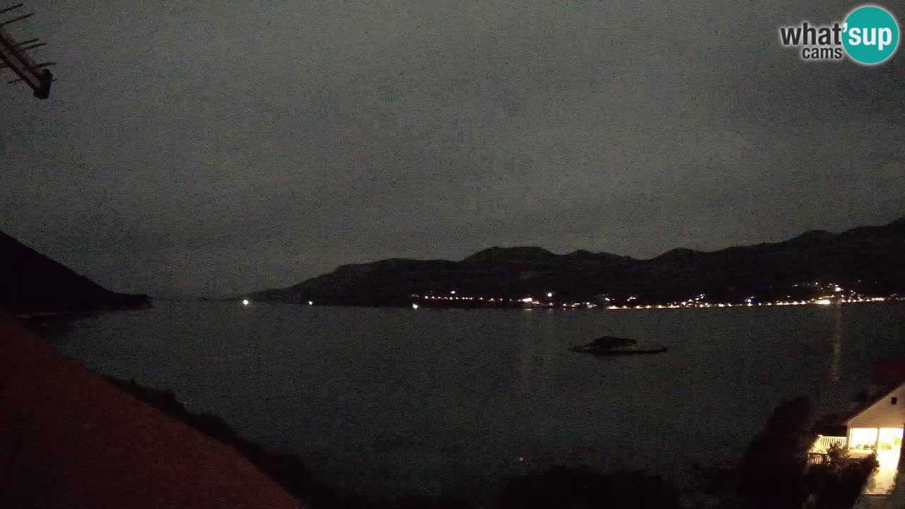 Live-Webcam Korčula Tri Žala – Pelješac