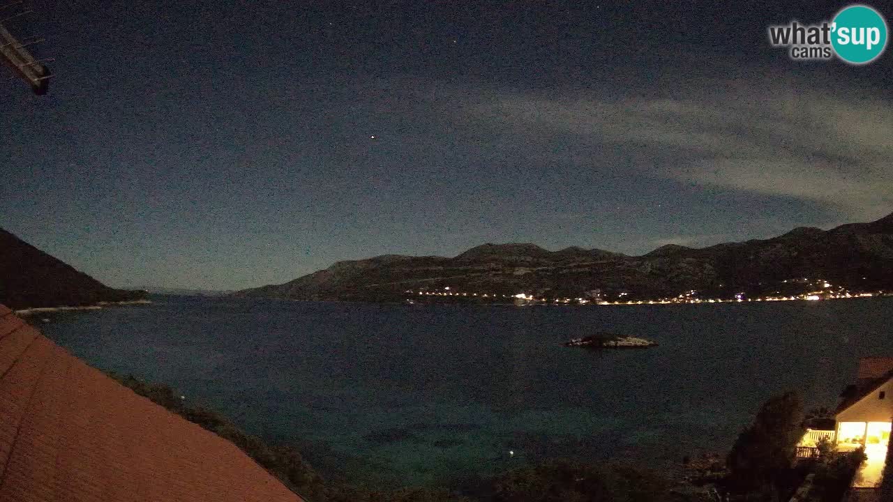 Korčula Web kamera Tri Žala