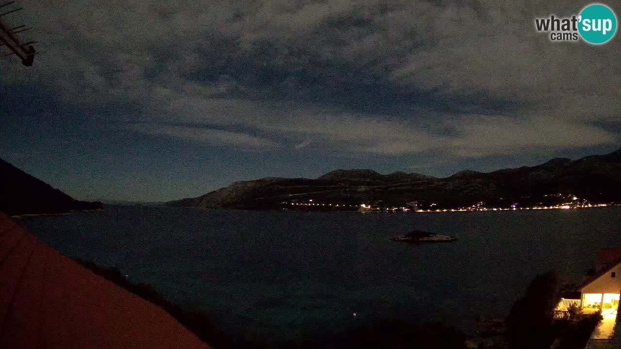 Live-Webcam Korčula Tri Žala – Pelješac