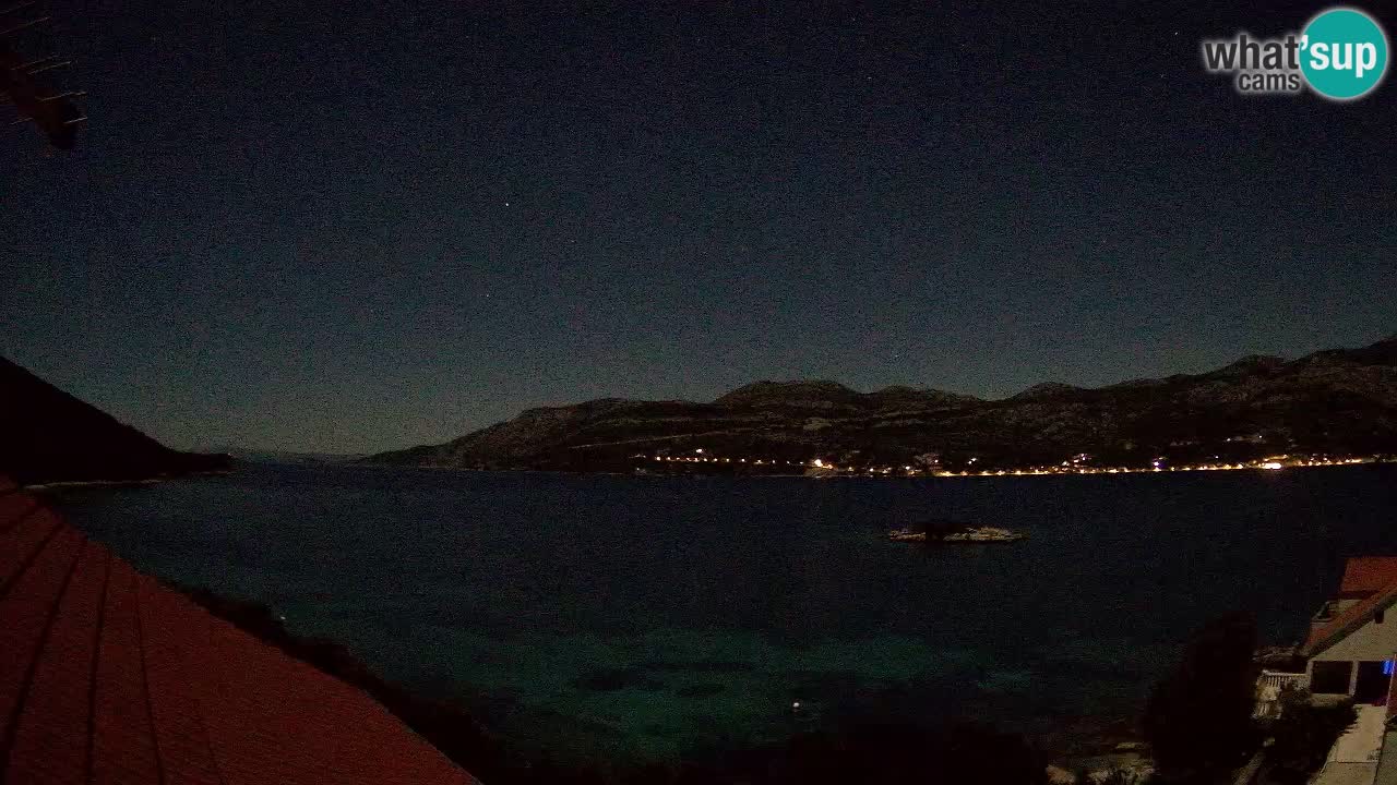 Korčula Web kamera Tri Žala