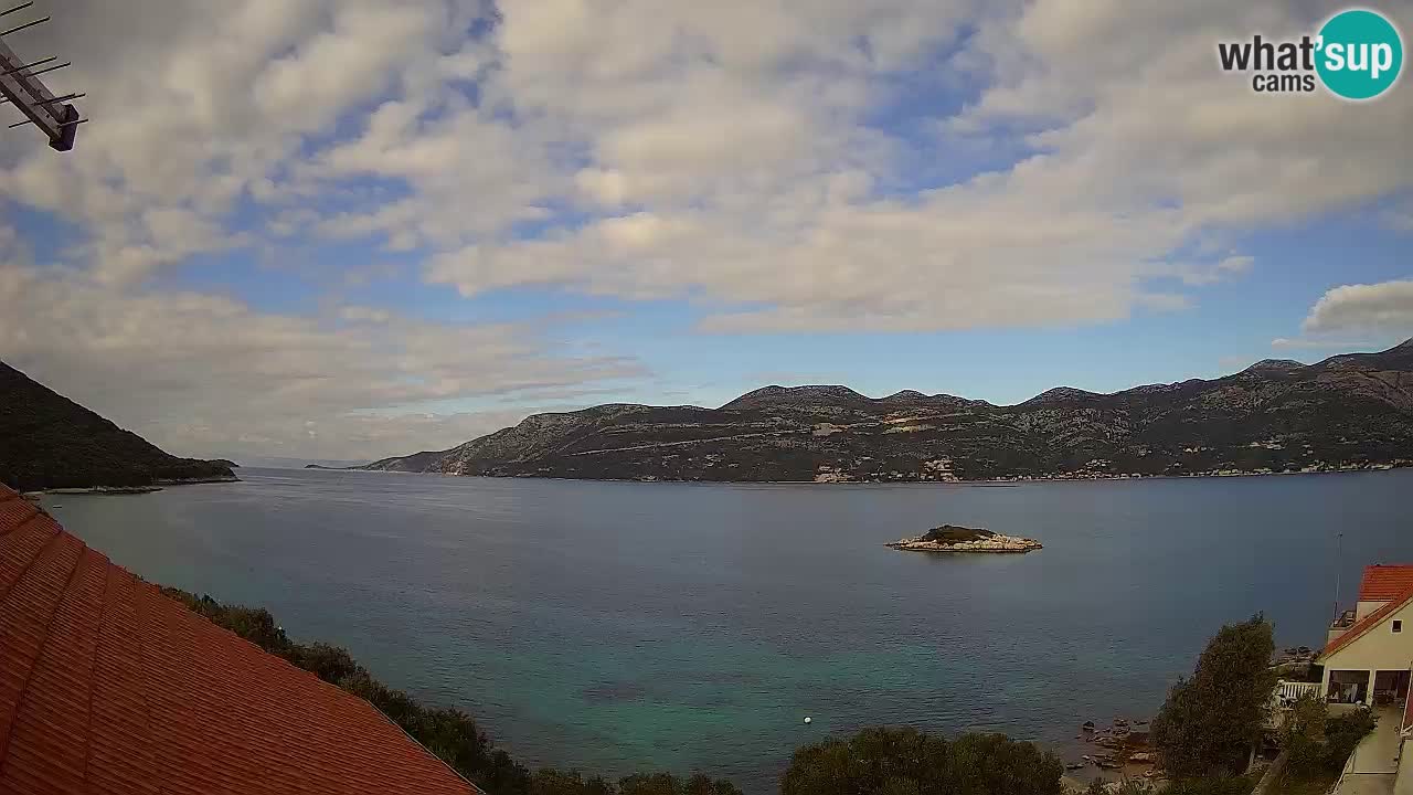 Live Korčula webcam – Tri Žala