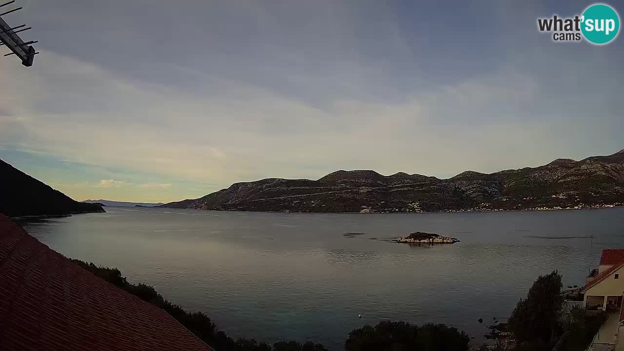 Live-Webcam Korčula Tri Žala – Pelješac