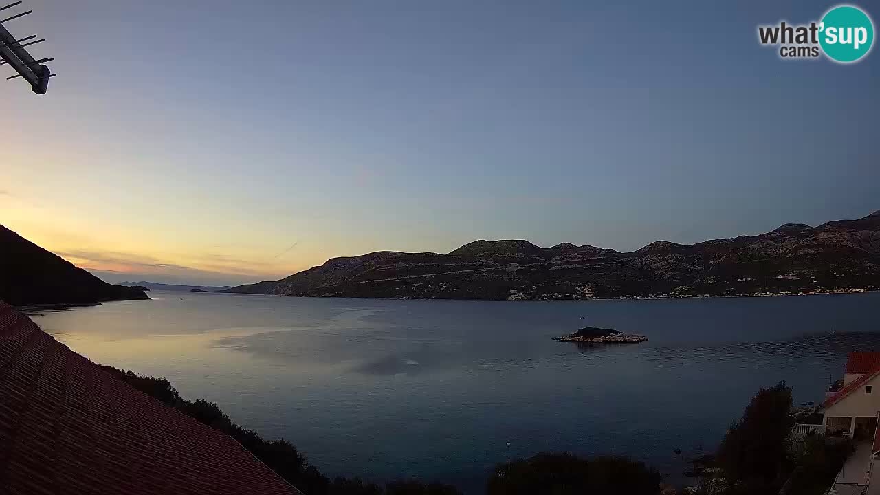 Live-Webcam Korčula Tri Žala – Pelješac