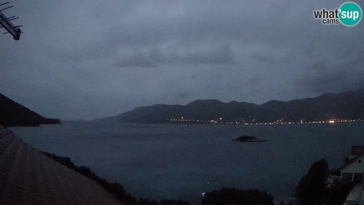 Camera en vivo Korčula – Tri Žala – Pelješac