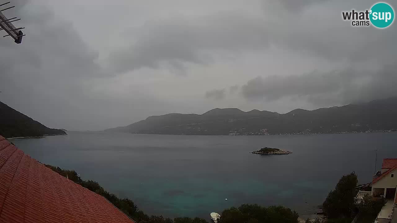 Live-Webcam Korčula Tri Žala – Pelješac