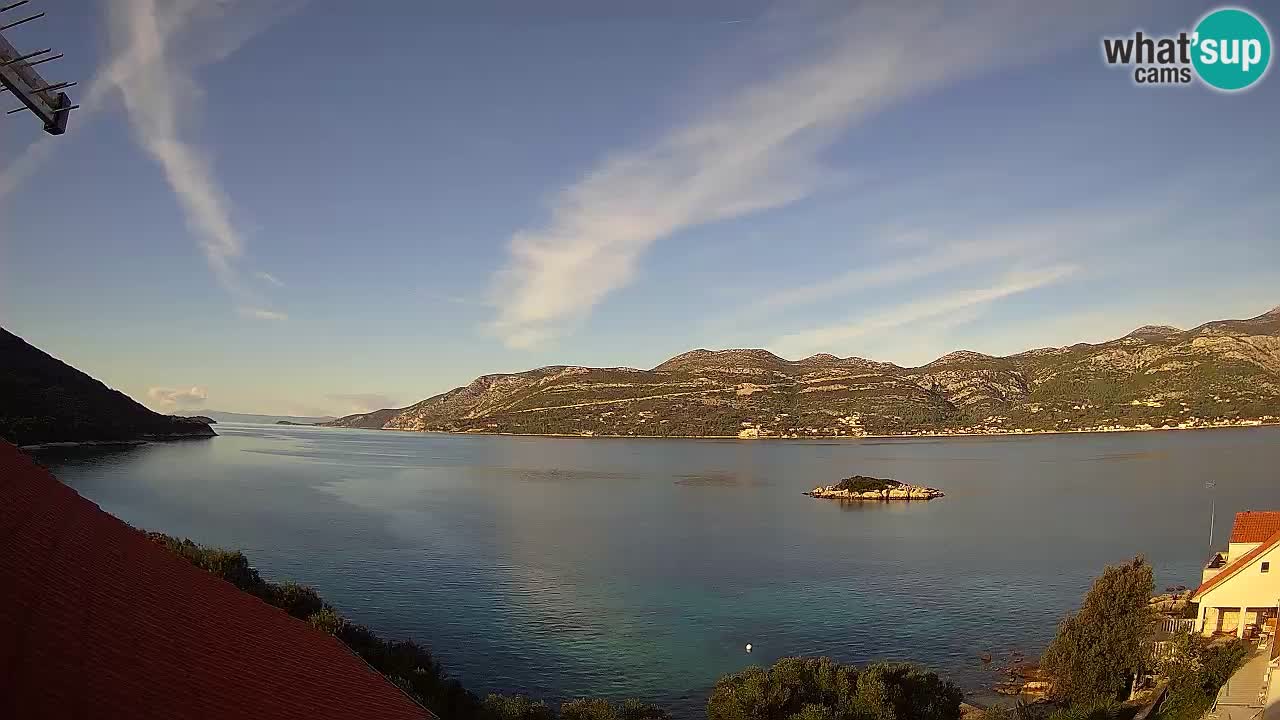 Korčula Web kamera Tri Žala