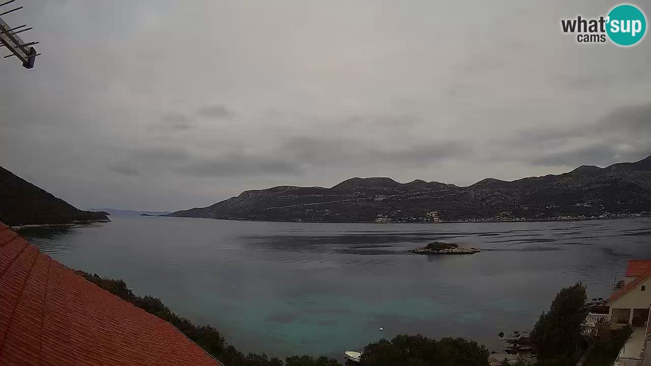 Live-Webcam Korčula Tri Žala – Pelješac