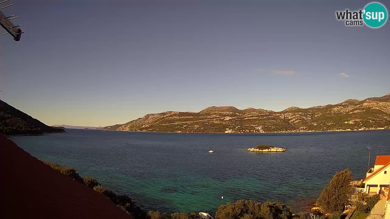 Camera en vivo Korčula – Tri Žala – Pelješac