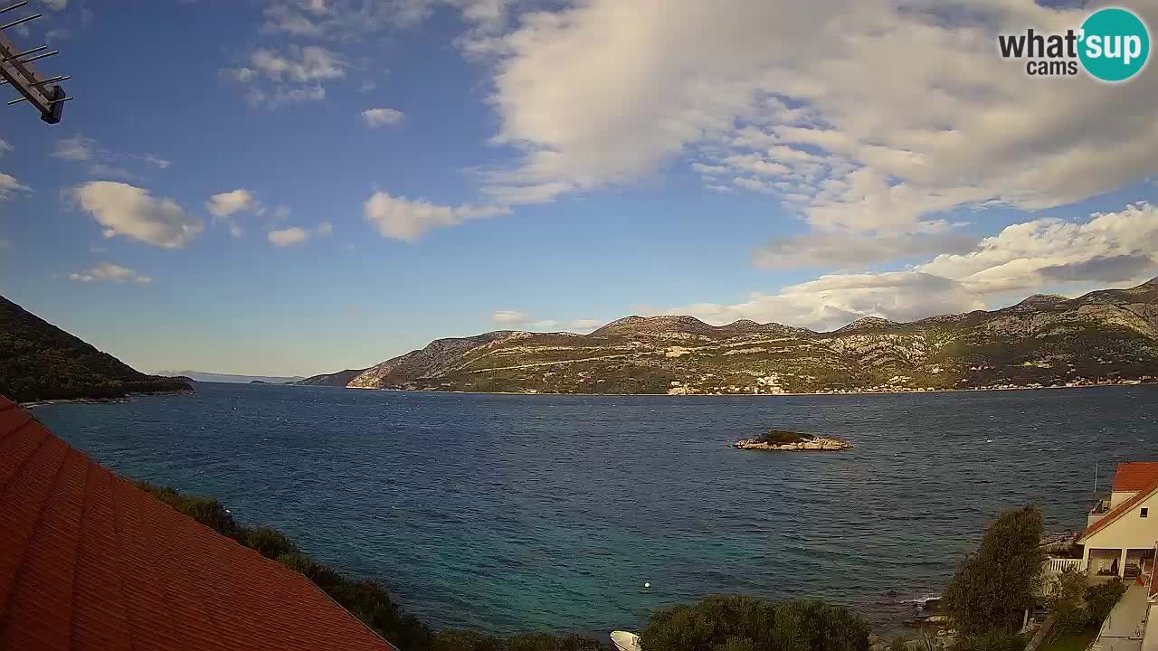 Camera en vivo Korčula – Tri Žala – Pelješac