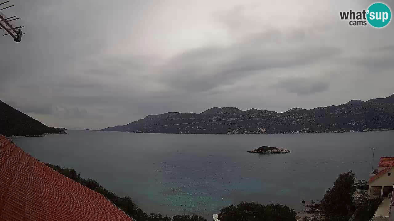 Live-Webcam Korčula Tri Žala – Pelješac