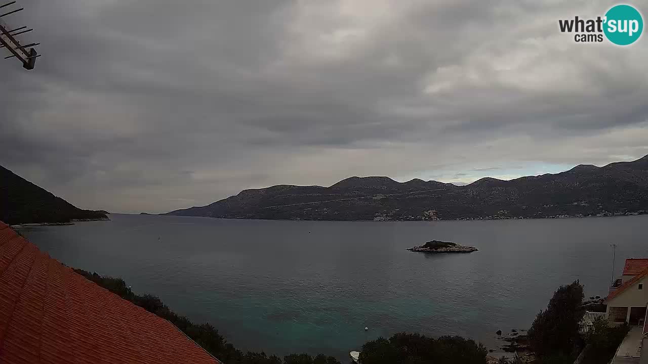 Live-Webcam Korčula Tri Žala – Pelješac