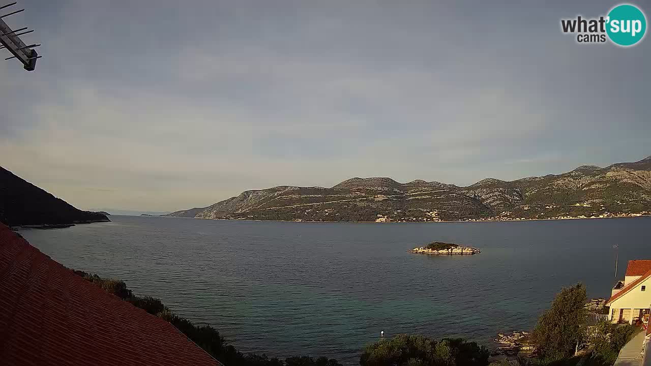 Live-Webcam Korčula Tri Žala – Pelješac