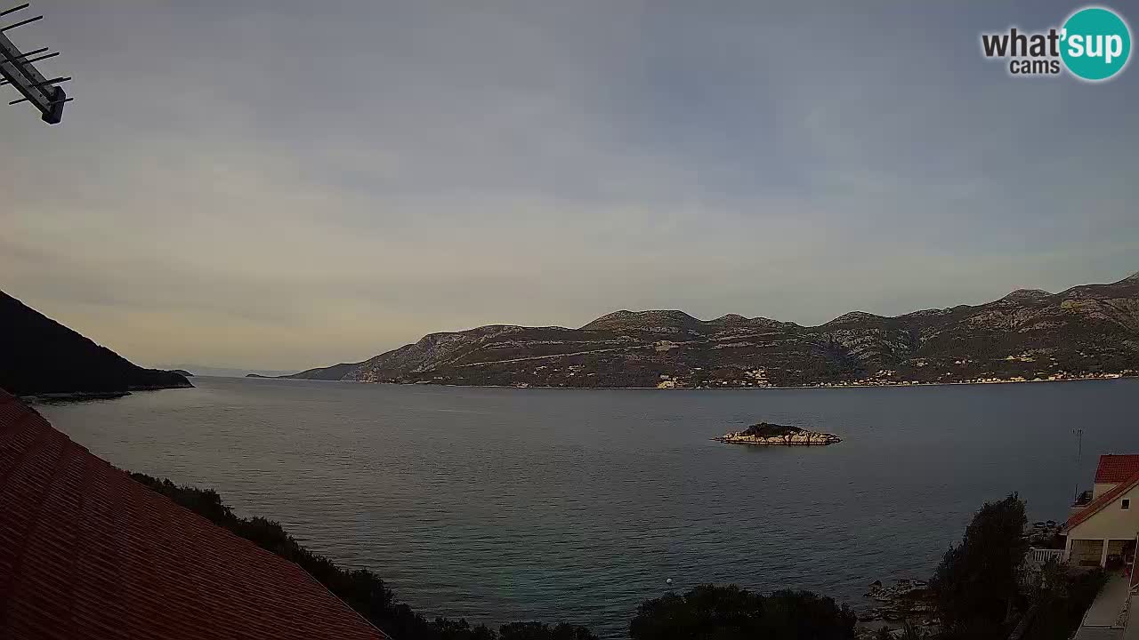 Korčula Web kamera Tri Žala