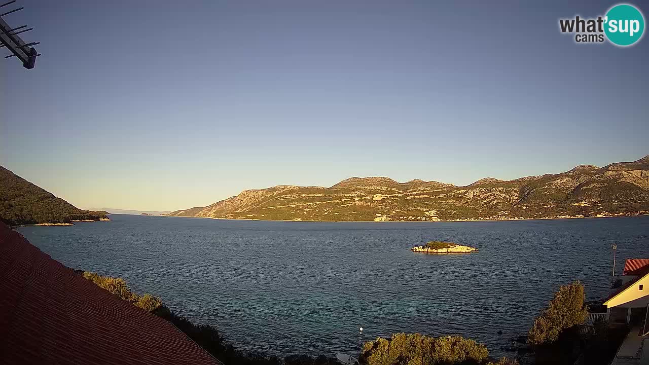 Camera en vivo Korčula – Tri Žala – Pelješac