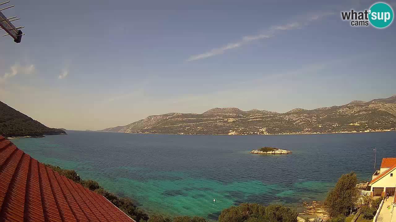 Korčula Web kamera Tri Žala