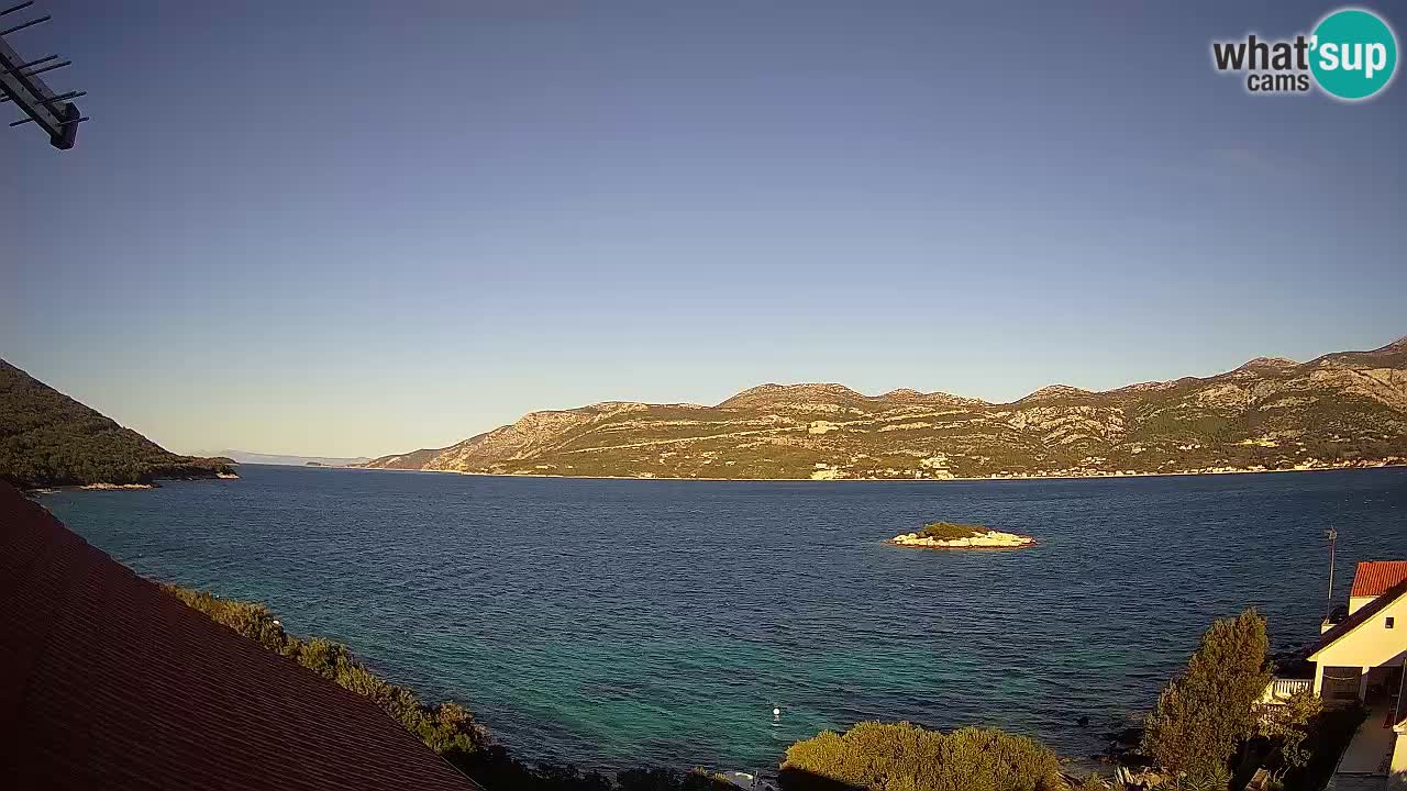 Camera en vivo Korčula – Tri Žala – Pelješac