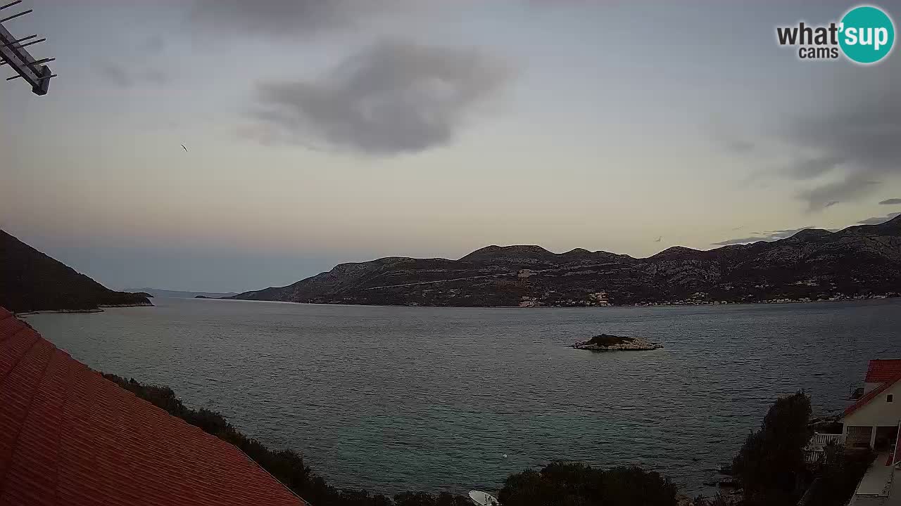 Live-Webcam Korčula Tri Žala – Pelješac