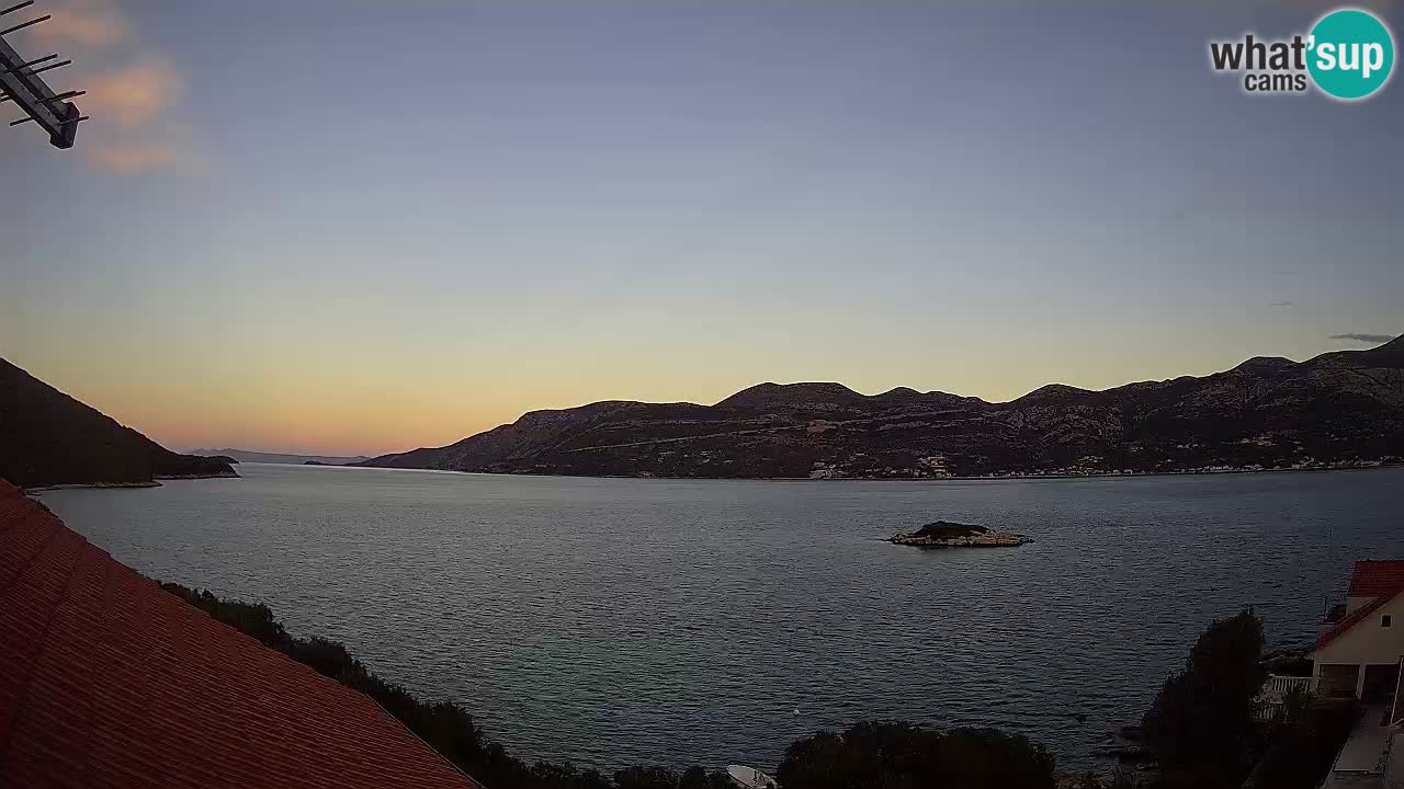 Korčula webcam en direct – Tri Žala Pelješac