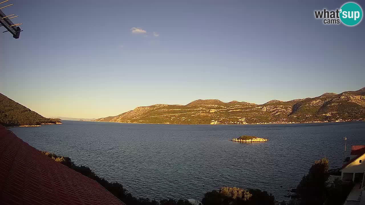 Korčula webcam en direct – Tri Žala Pelješac