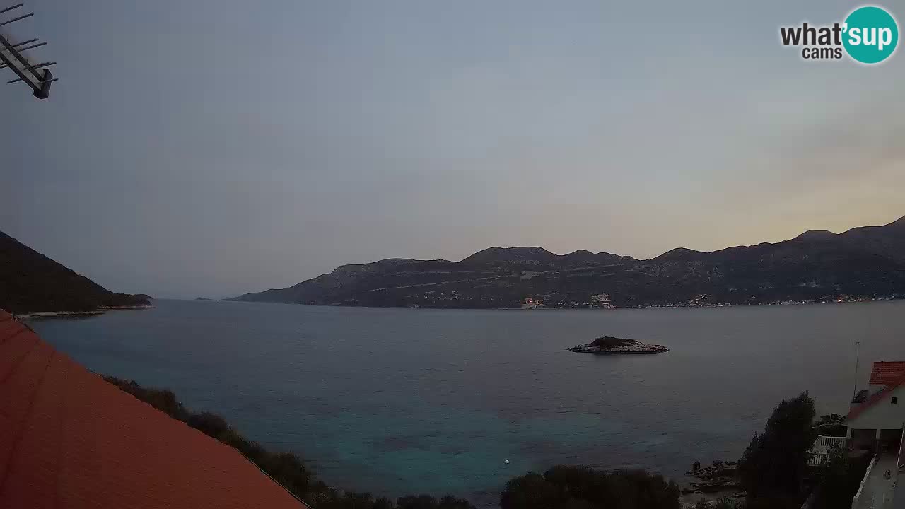 Korčula webcam en direct – Tri Žala Pelješac