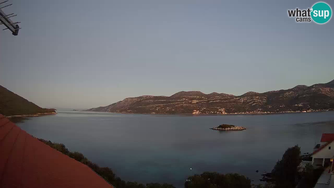 Live-Webcam Korčula Tri Žala – Pelješac