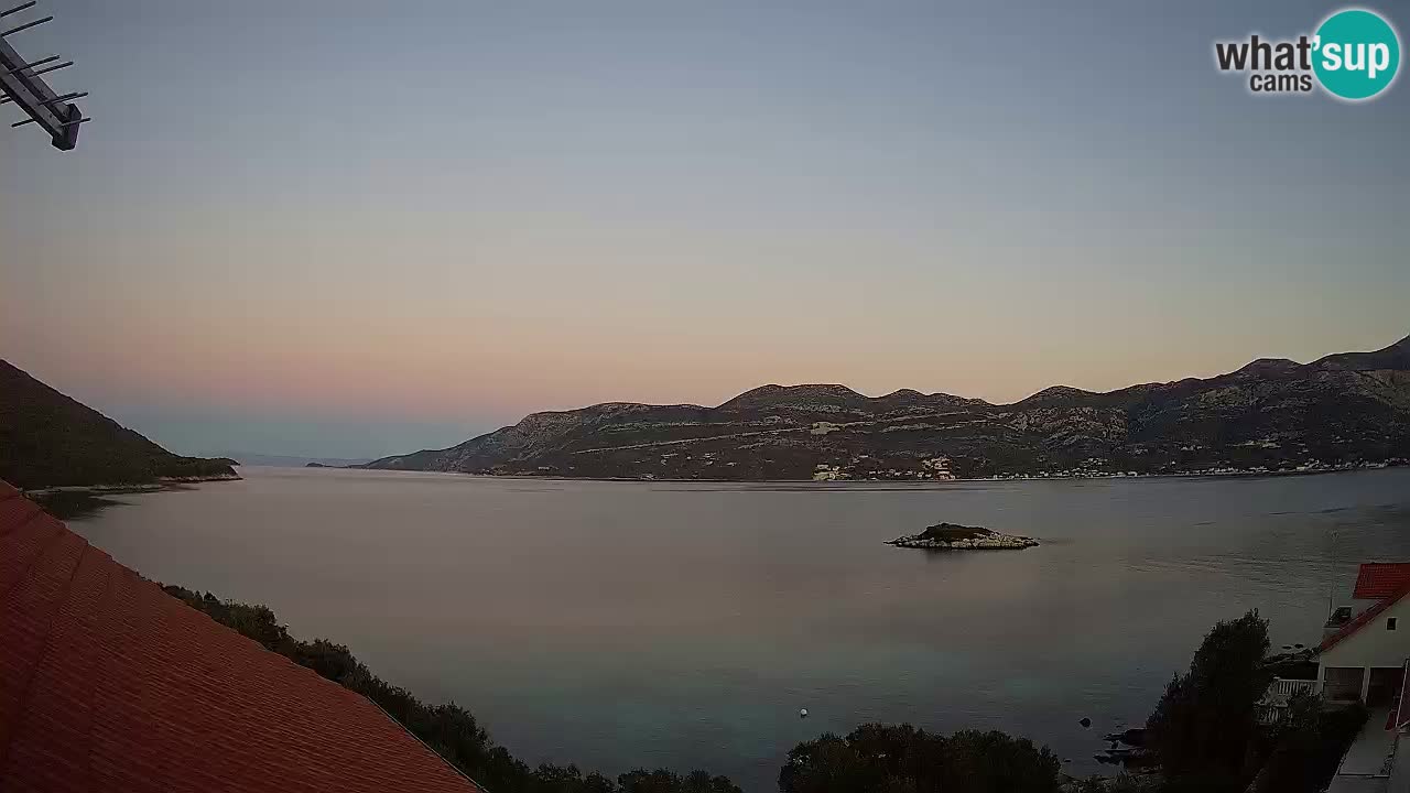 Live-Webcam Korčula Tri Žala – Pelješac