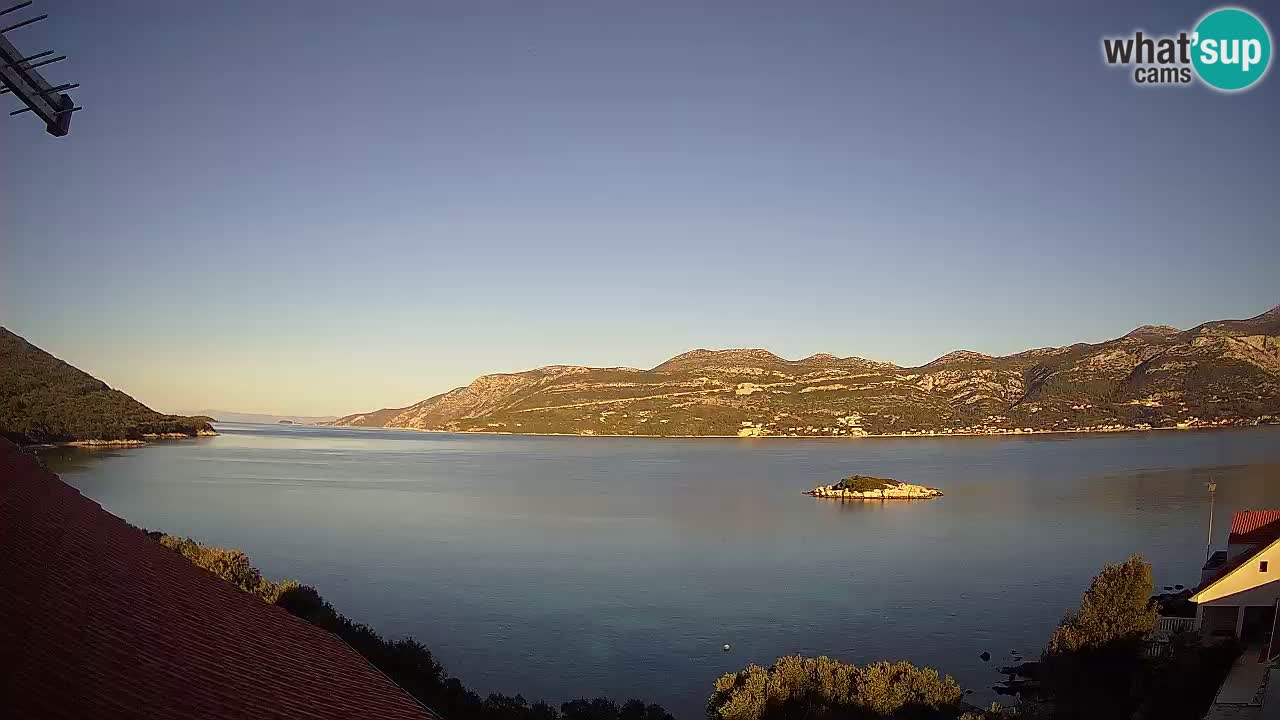 Live-Webcam Korčula Tri Žala – Pelješac