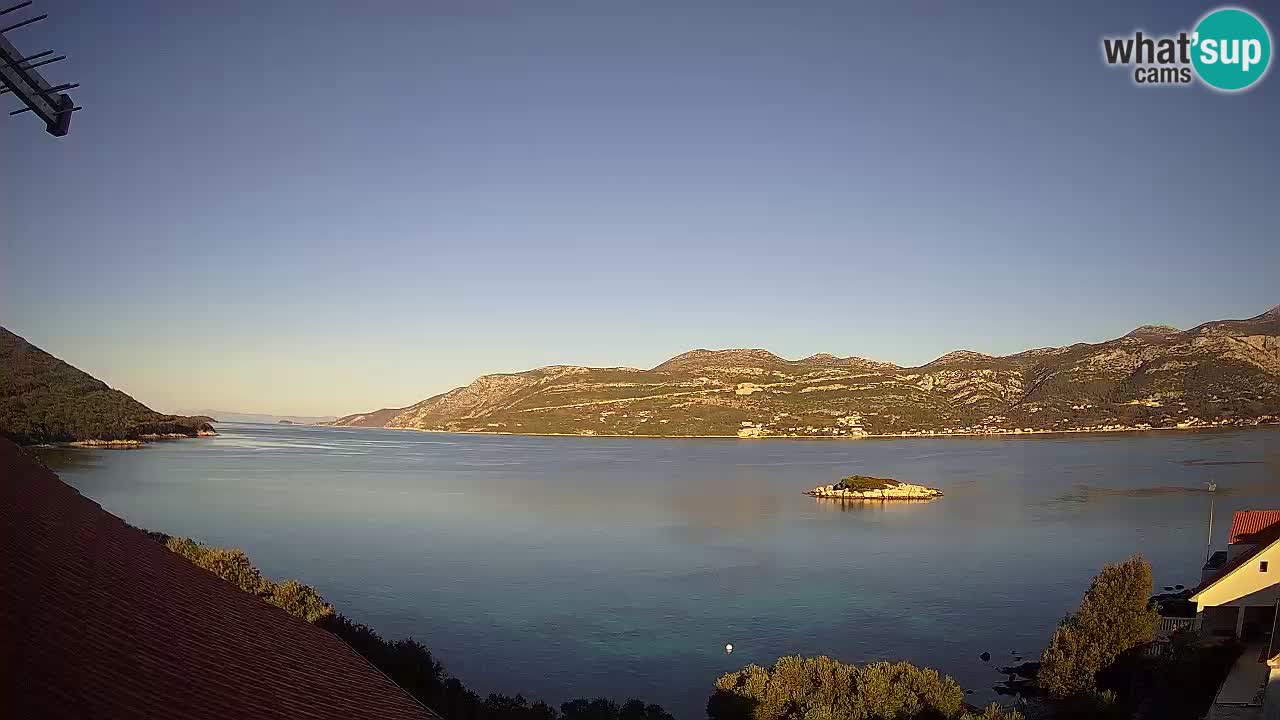 Live-Webcam Korčula Tri Žala – Pelješac