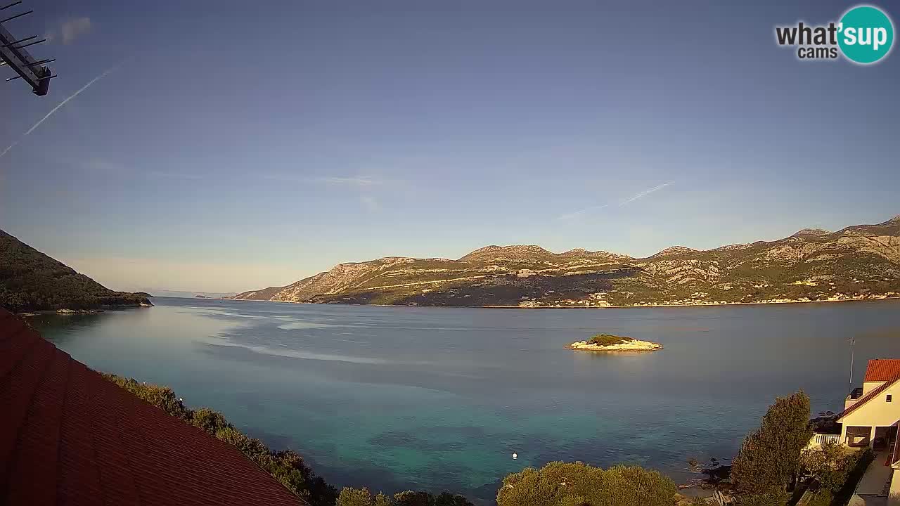 Korčula Web kamera Tri Žala