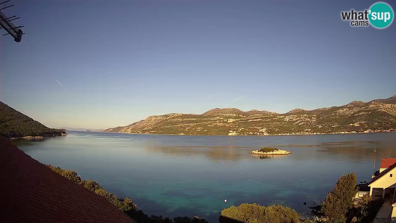 Korčula Web kamera Tri Žala