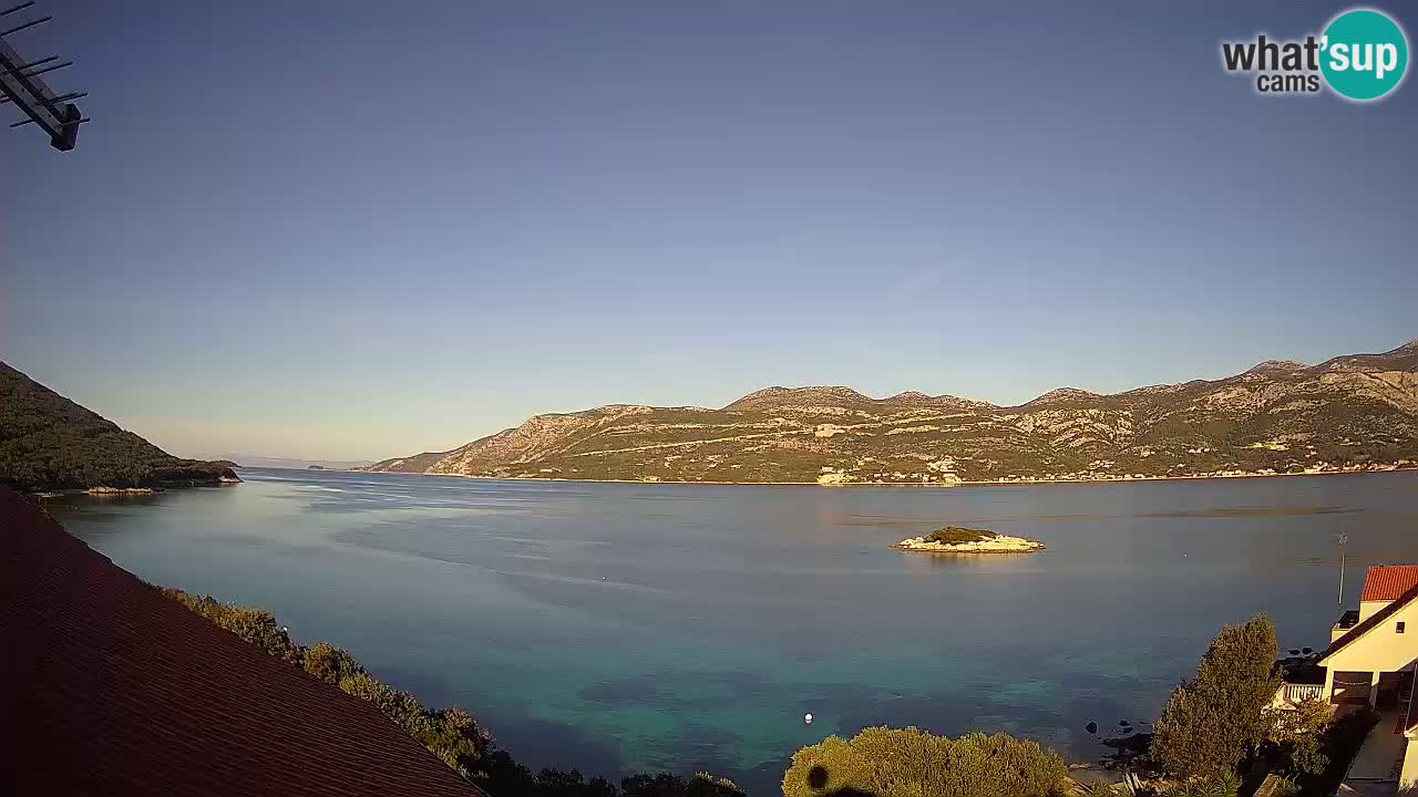 Camera en vivo Korčula – Tri Žala – Pelješac