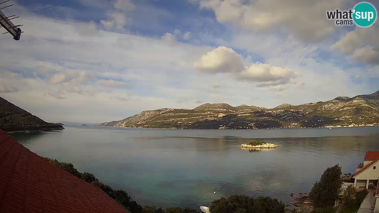 Korčula Web kamera Tri Žala