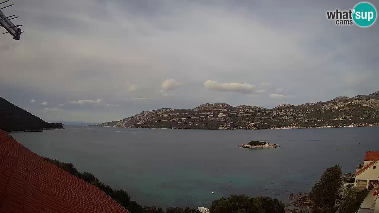 Live Korčula webcam – Tri Žala