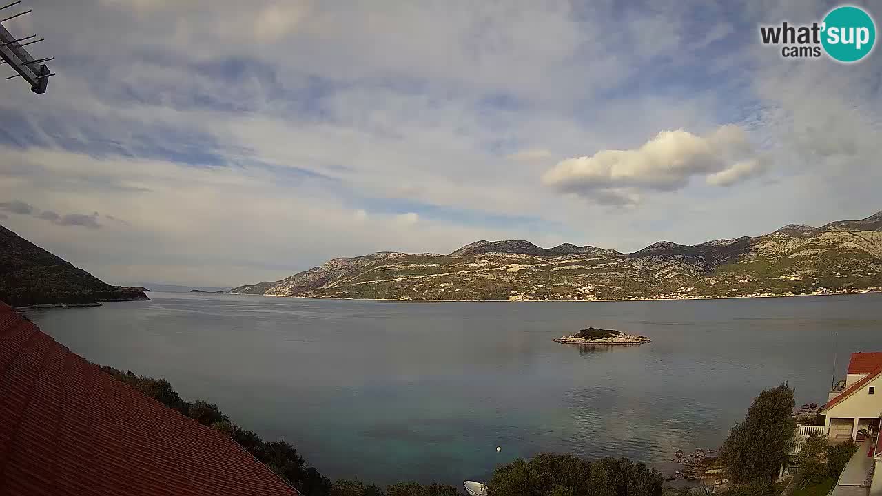 Live-Webcam Korčula Tri Žala – Pelješac