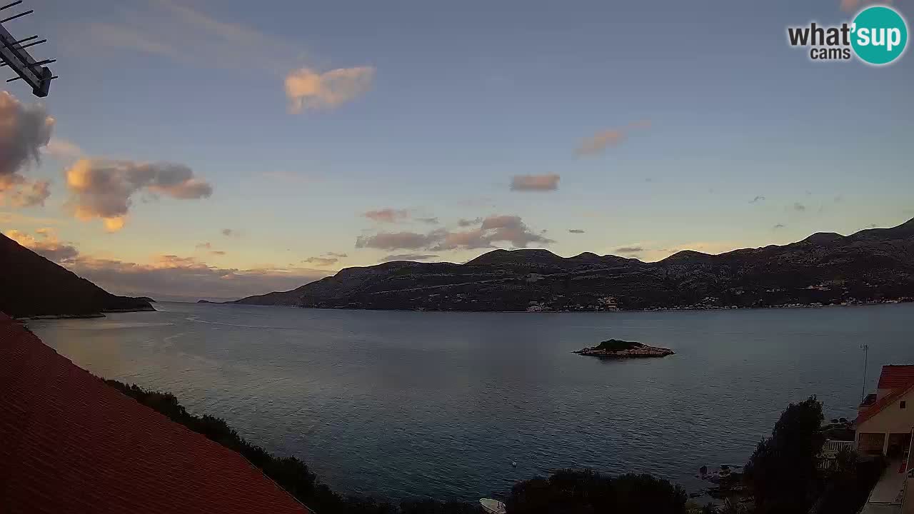 Korčula webcam en direct – Tri Žala Pelješac