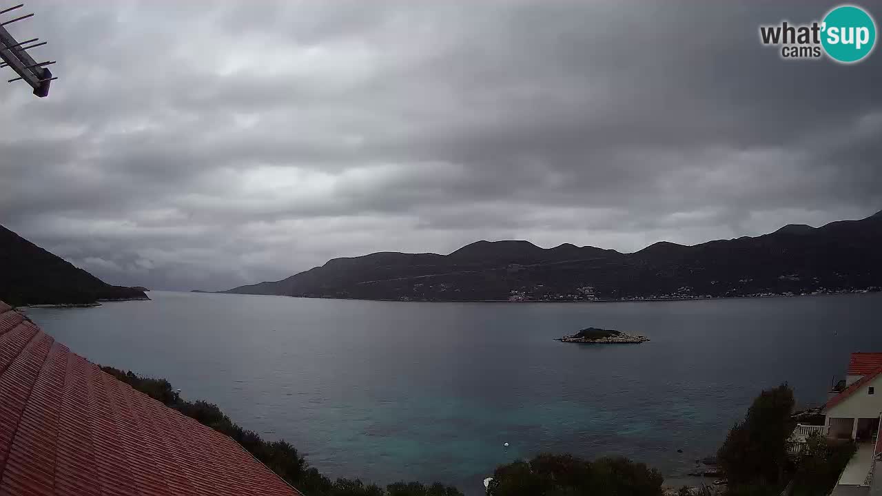 Live Korčula webcam – Tri Žala