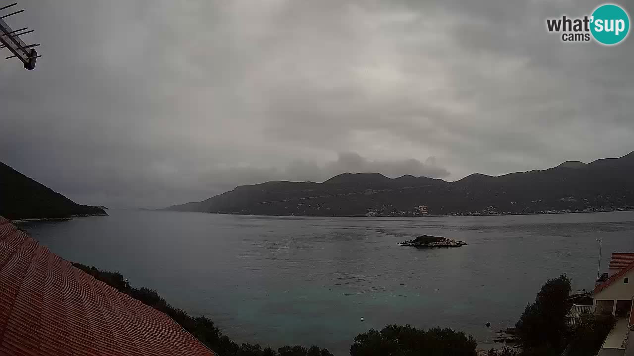 Live-Webcam Korčula Tri Žala – Pelješac