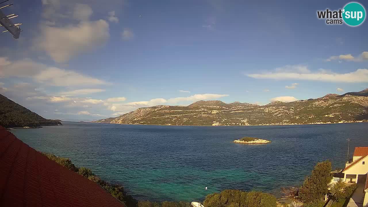 Live Korčula webcam – Tri Žala