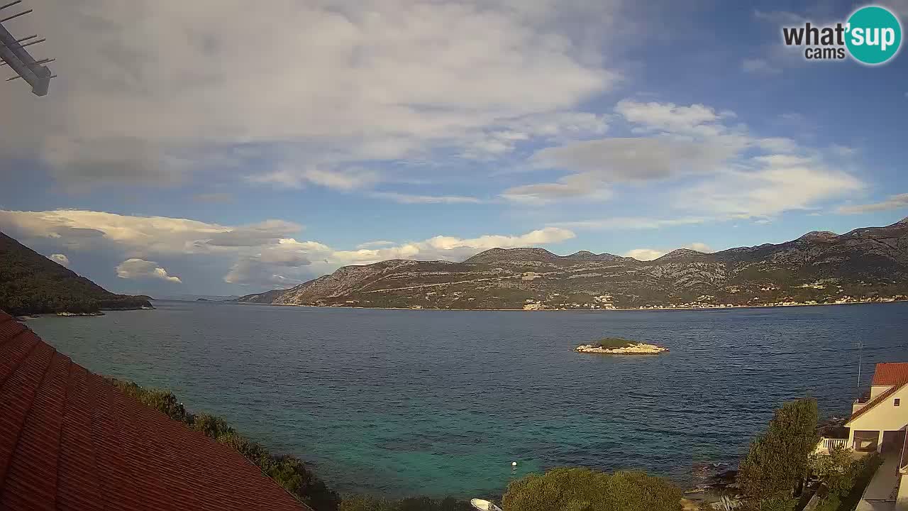 Korčula webcam en direct – Tri Žala Pelješac