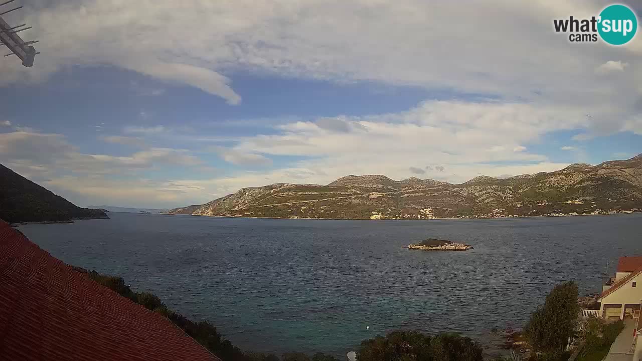 Live Korčula webcam – Tri Žala