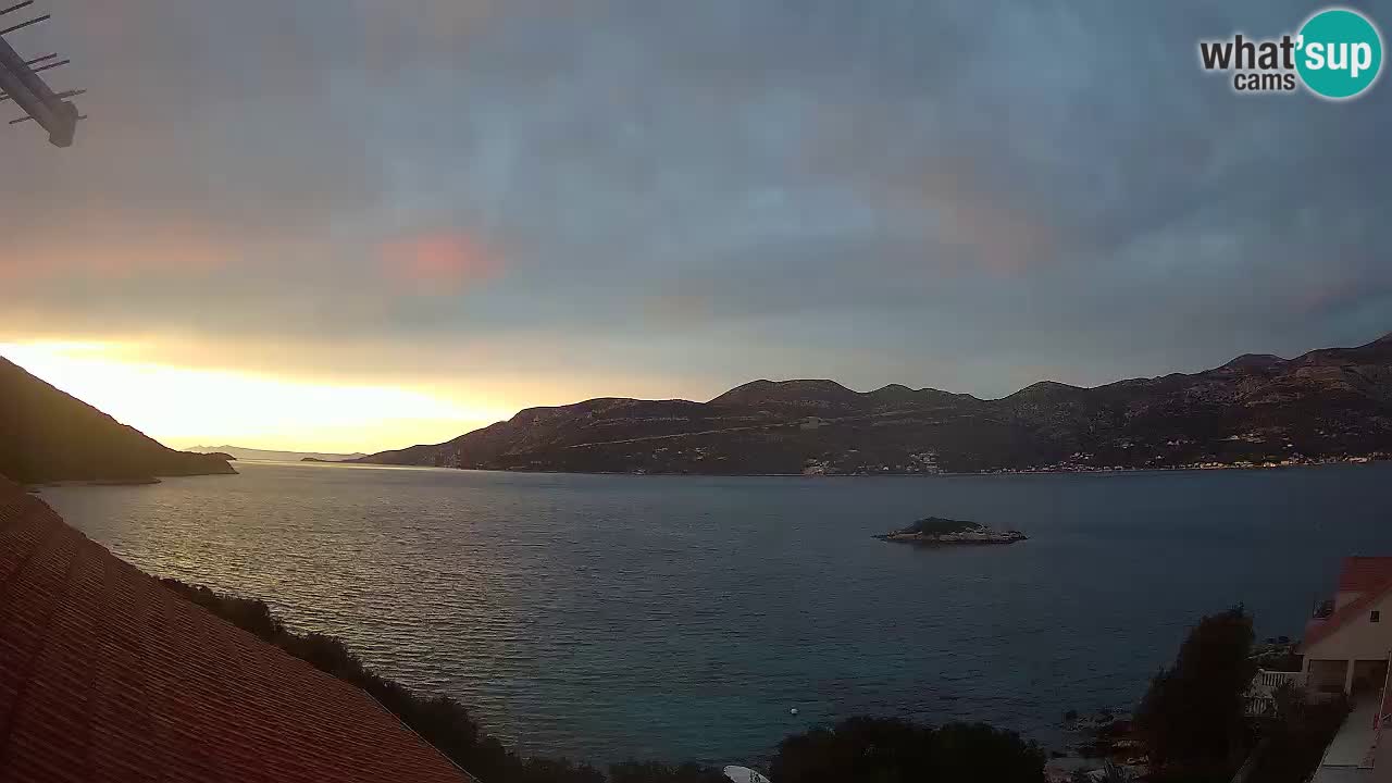 Korčula webcam en direct – Tri Žala Pelješac