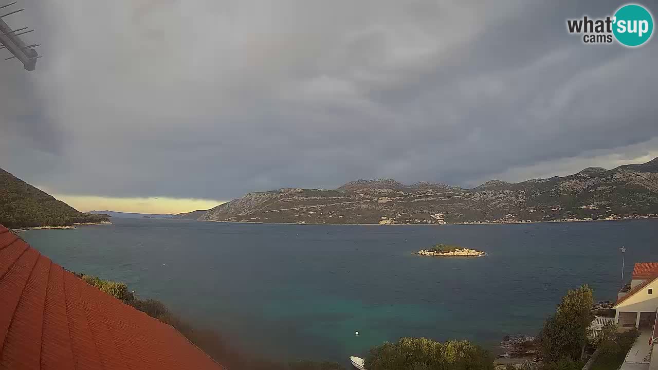 Korčula webcam en direct – Tri Žala Pelješac