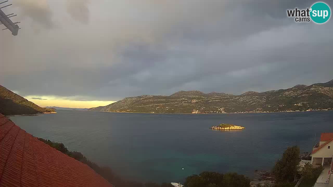 Korčula webcam en direct – Tri Žala Pelješac