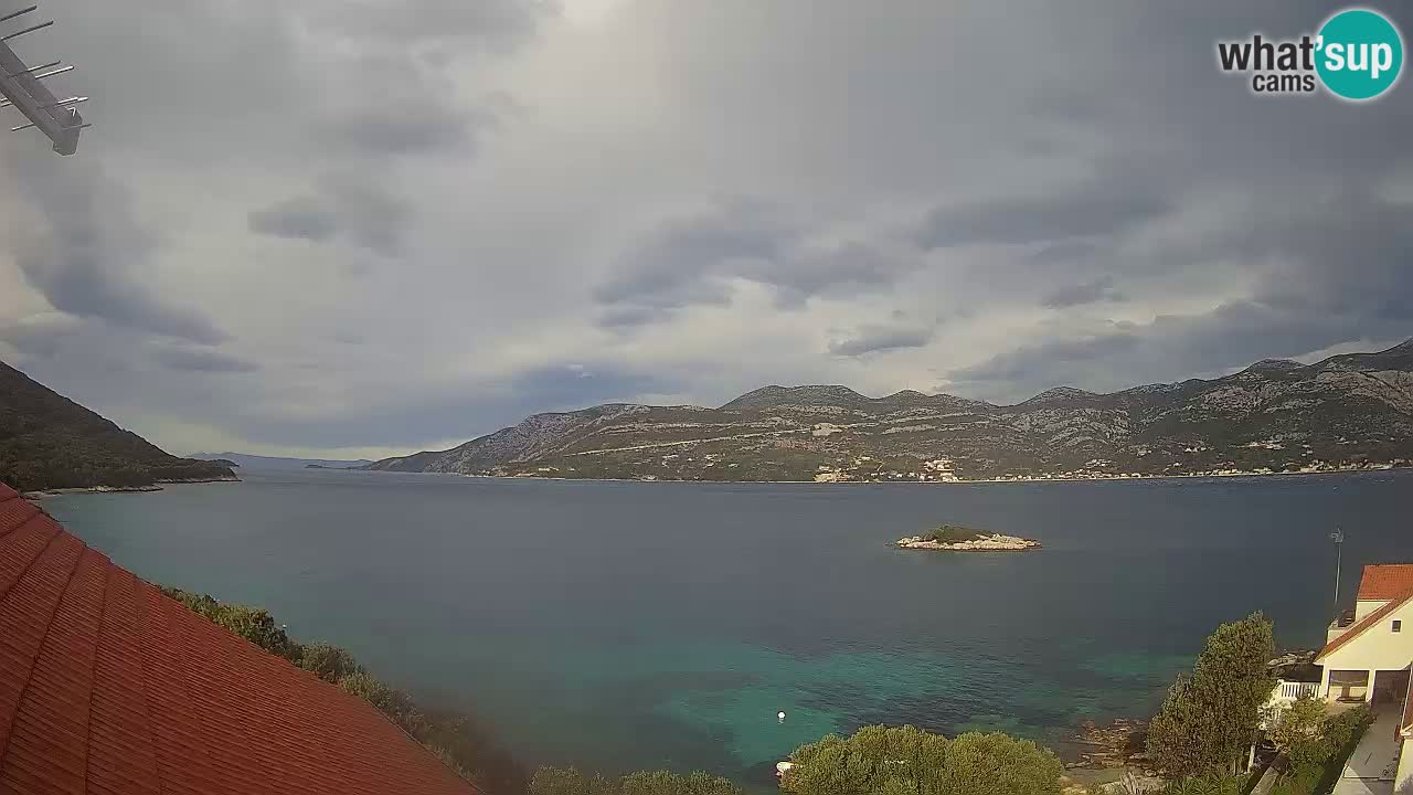 Live Korčula webcam – Tri Žala