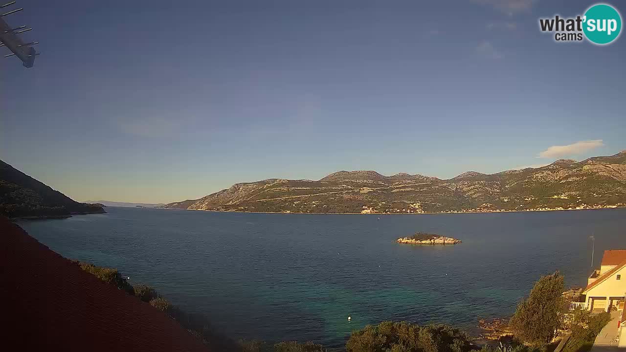 Live Korčula webcam – Tri Žala