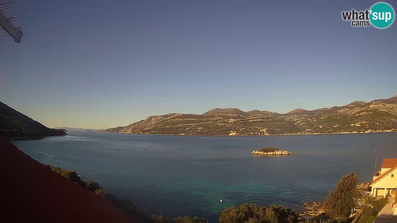 Camera en vivo Korčula – Tri Žala – Pelješac