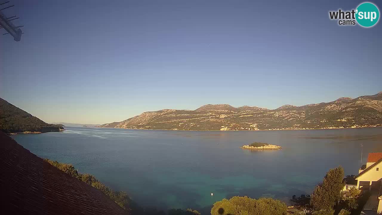 Camera en vivo Korčula – Tri Žala – Pelješac