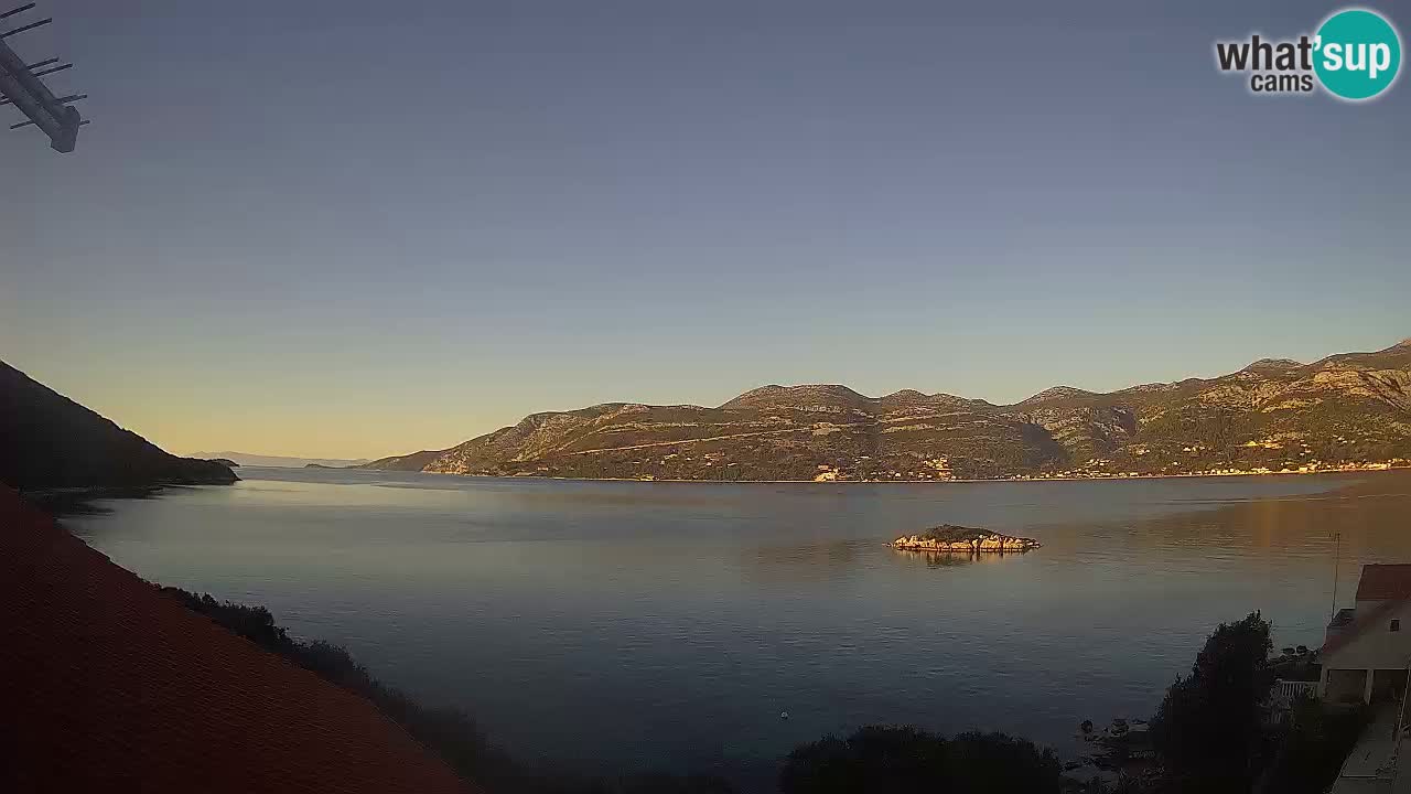 Camera en vivo Korčula – Tri Žala – Pelješac