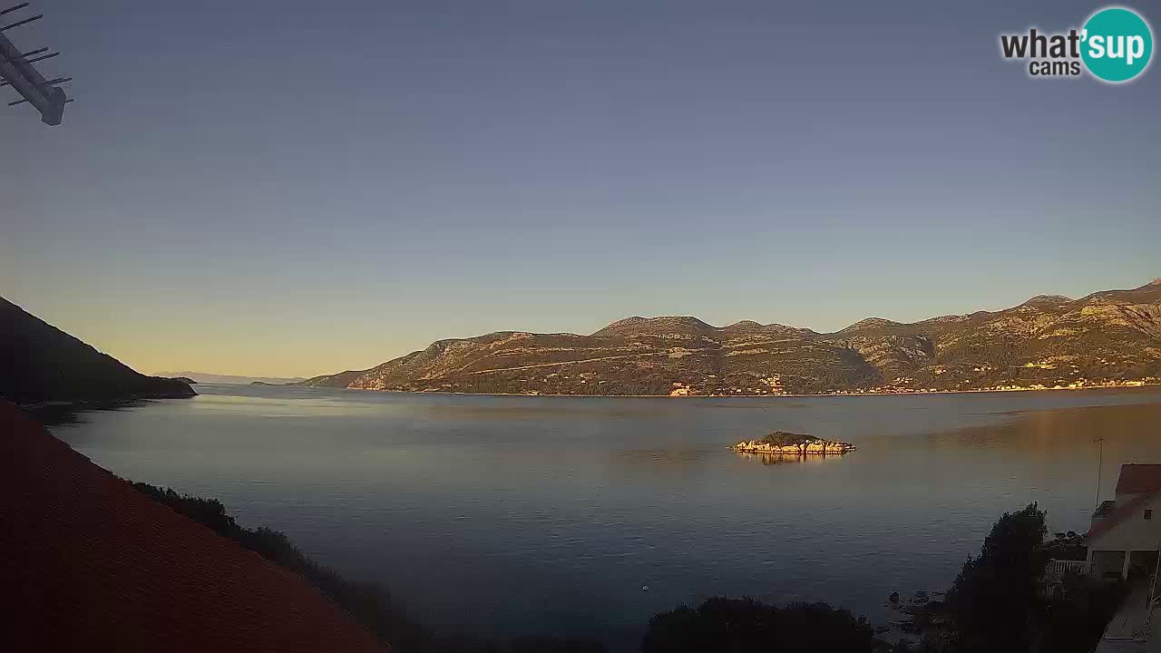 Camera en vivo Korčula – Tri Žala – Pelješac